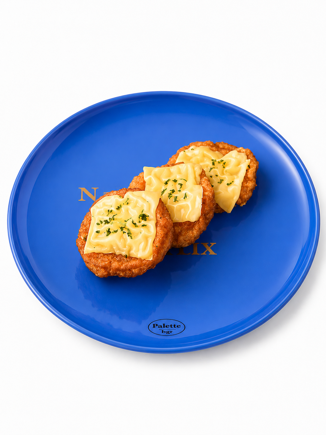 Cheesy Chicken Burger Steak