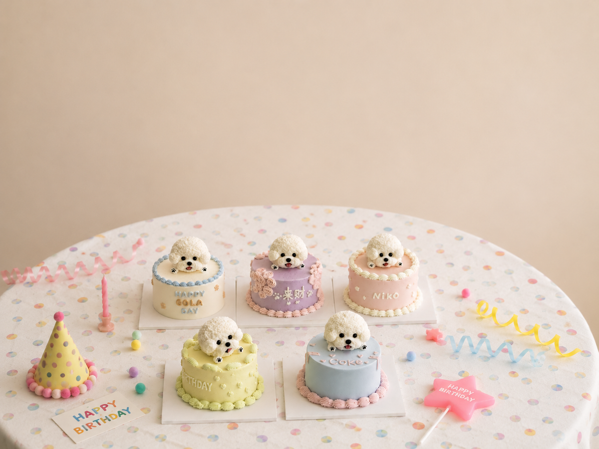 3D Portrait Pet Cake